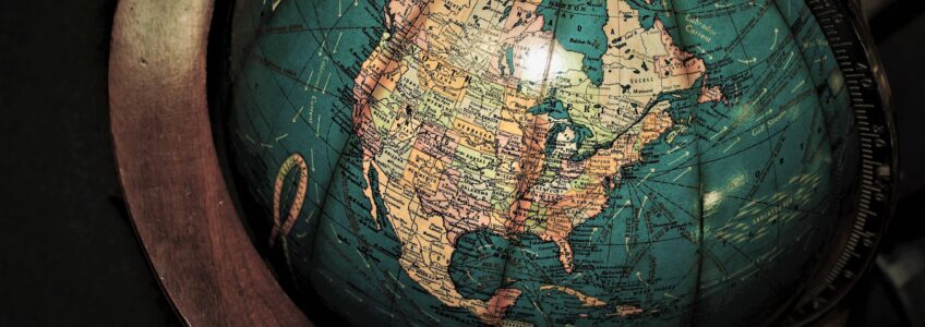 Globe showing North America - photo by Pixabay