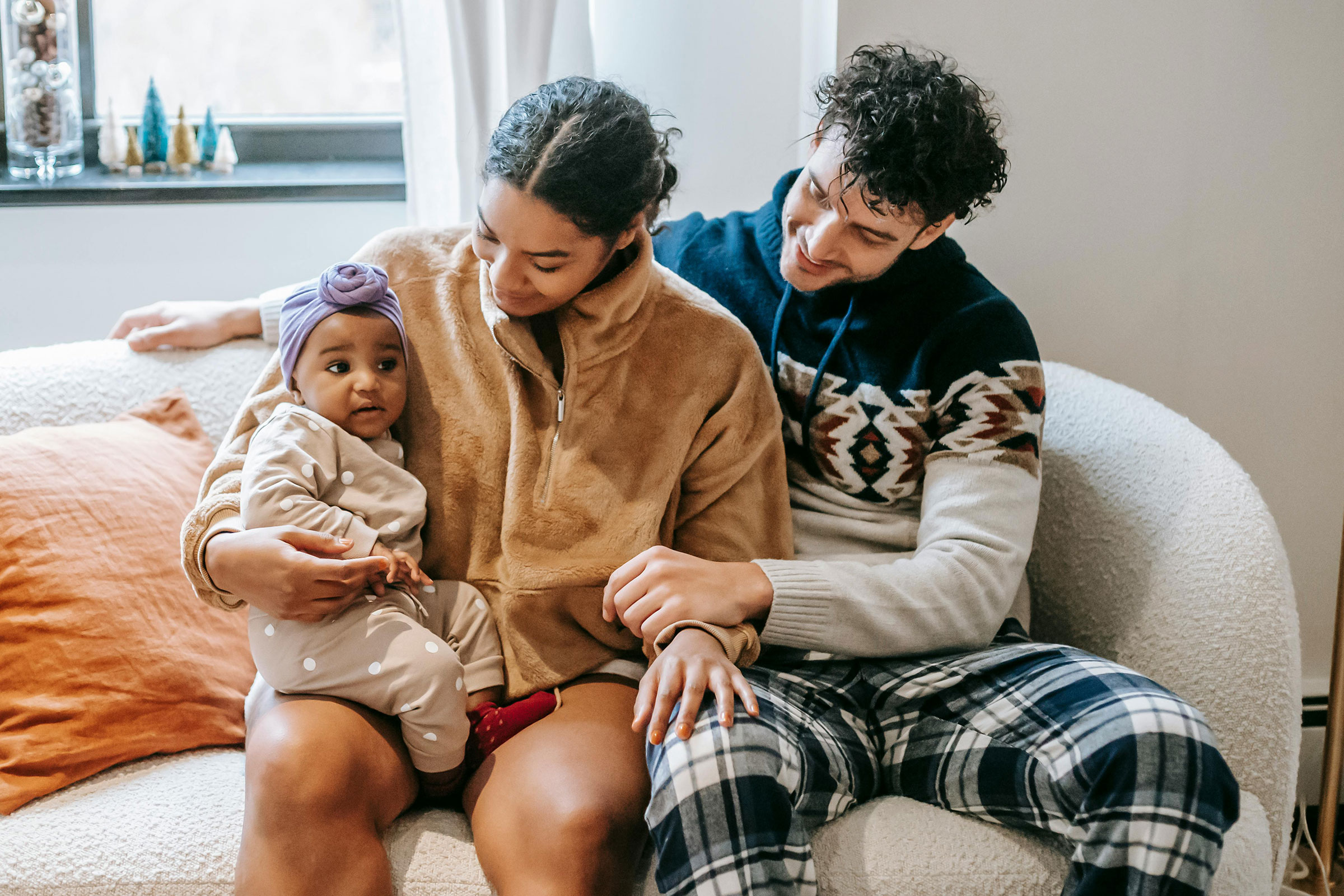 Young family living in an HOA